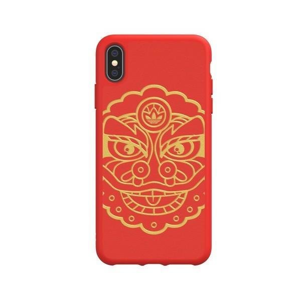 Custodia Cover ADIDAS Originals per Apple iPhone X / XS - RED