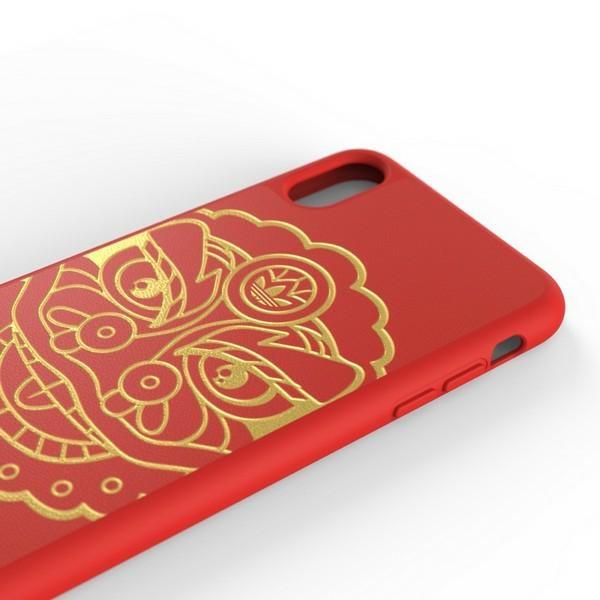 Custodia Cover ADIDAS Originals per Apple iPhone X / XS - RED