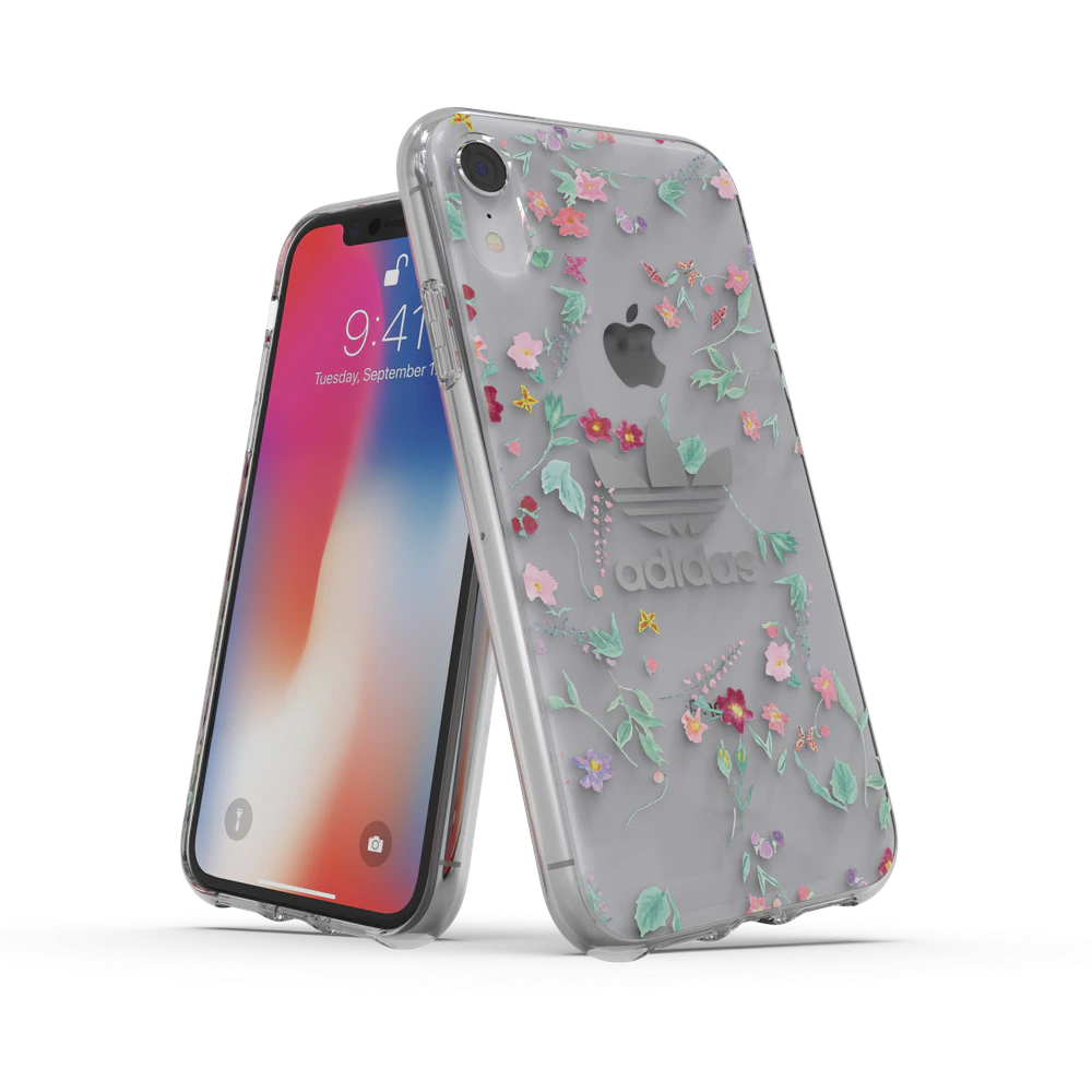 ADIDAS Cover for Apple iPhone XR - Floral SNAP Case