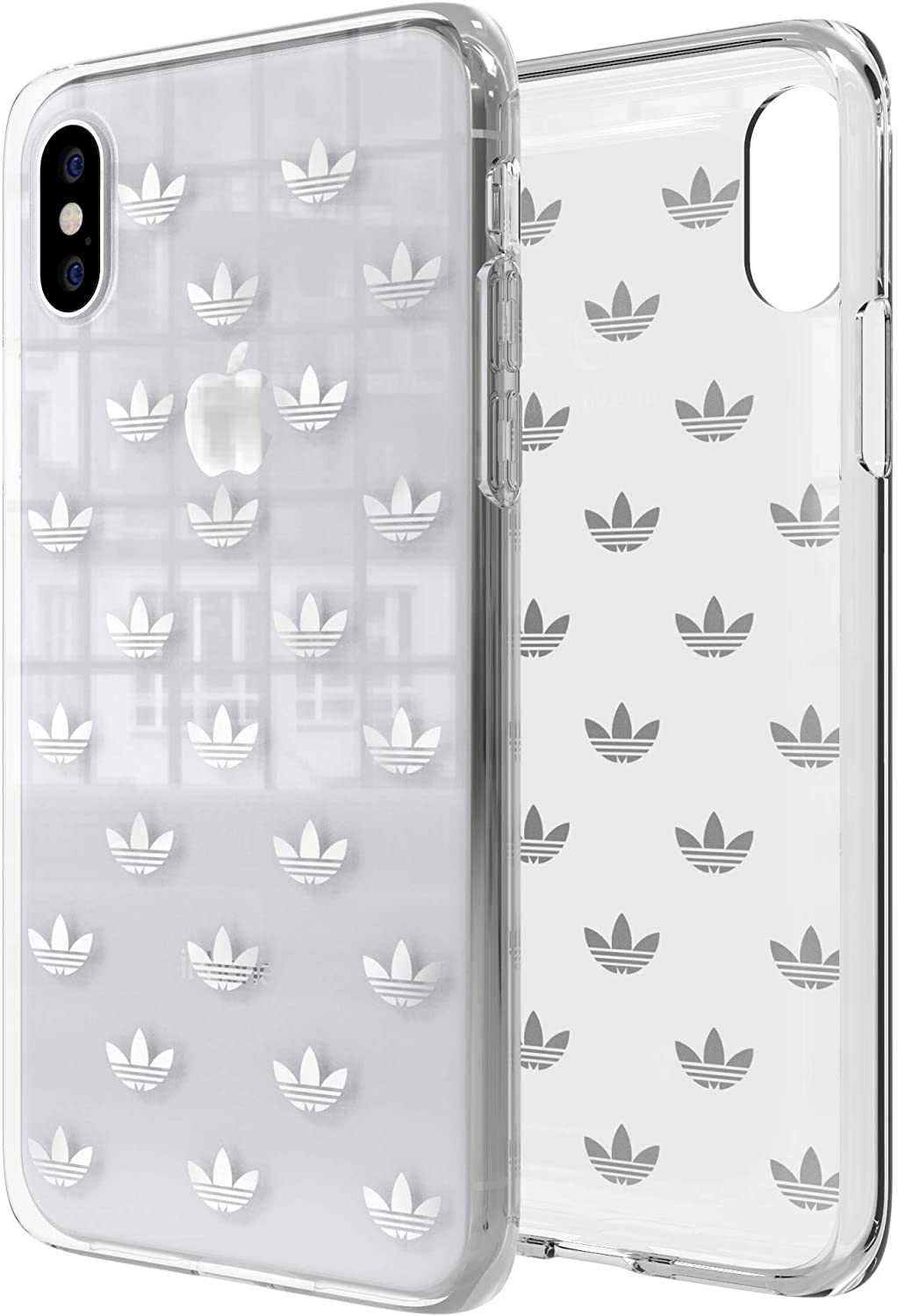 Funda ADIDAS Originals para Apple iPhone X / XS - TREFOIL SNAP CASE PLATA