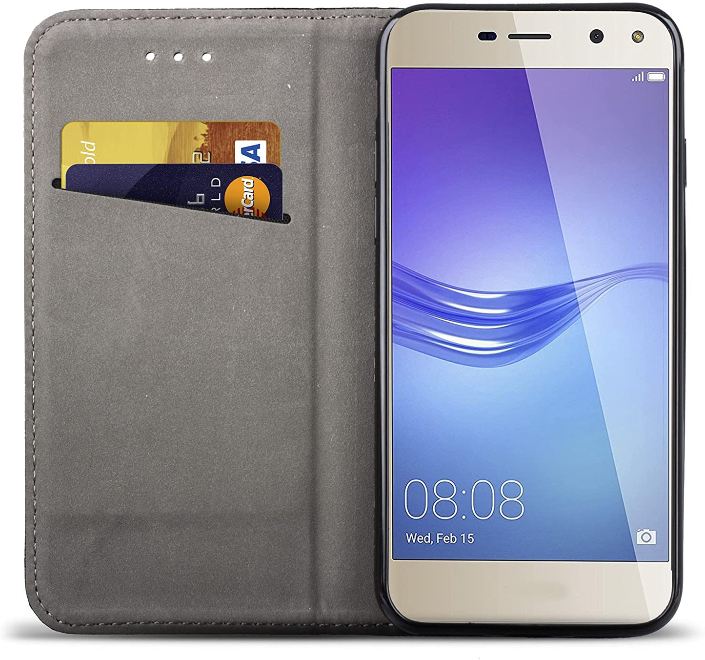 Cover libretto Smart Magnet per HUAWEI Y6 2017