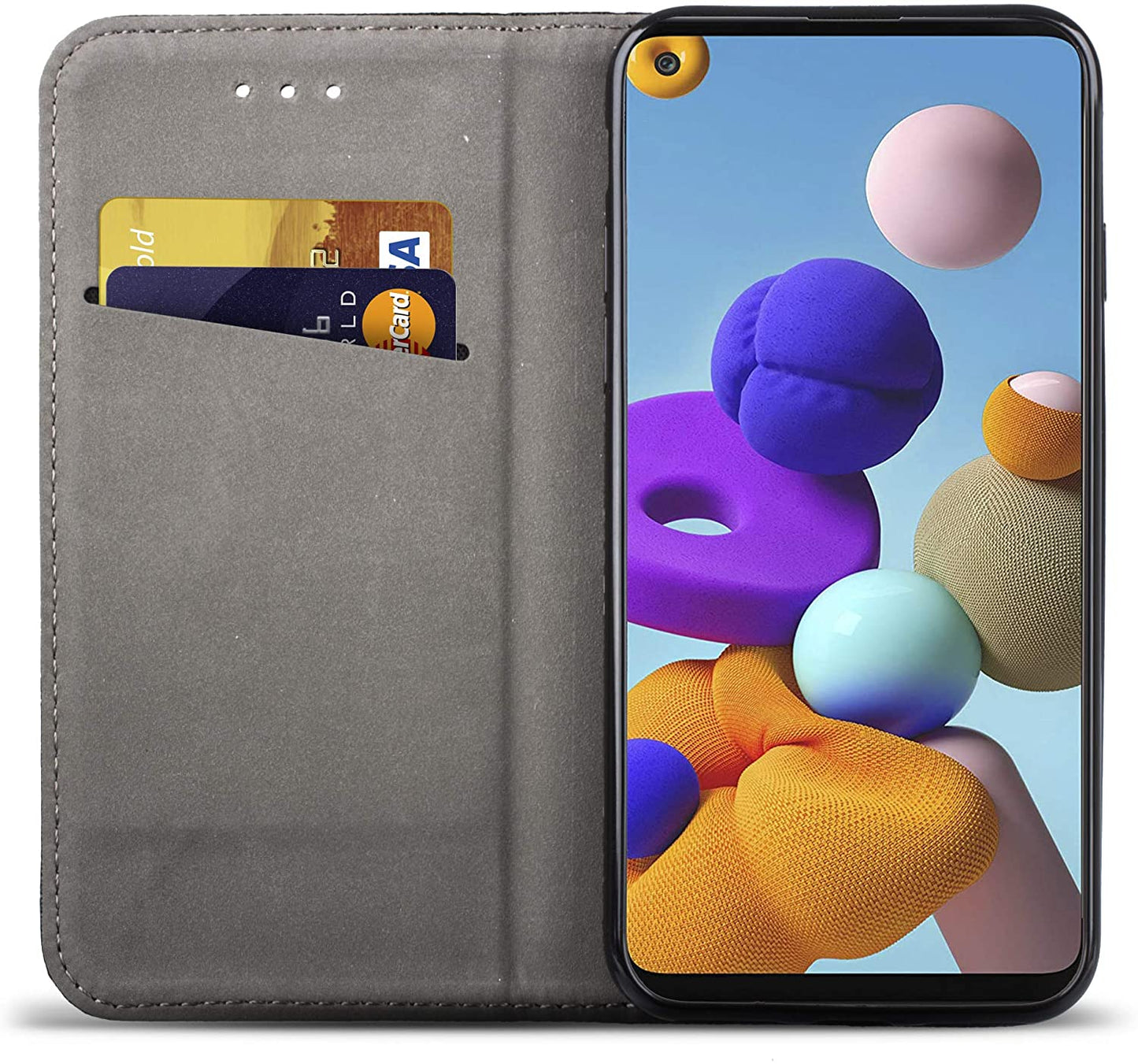 Funda tipo folleto Smart Magnet para Samsung Galaxy A21s 