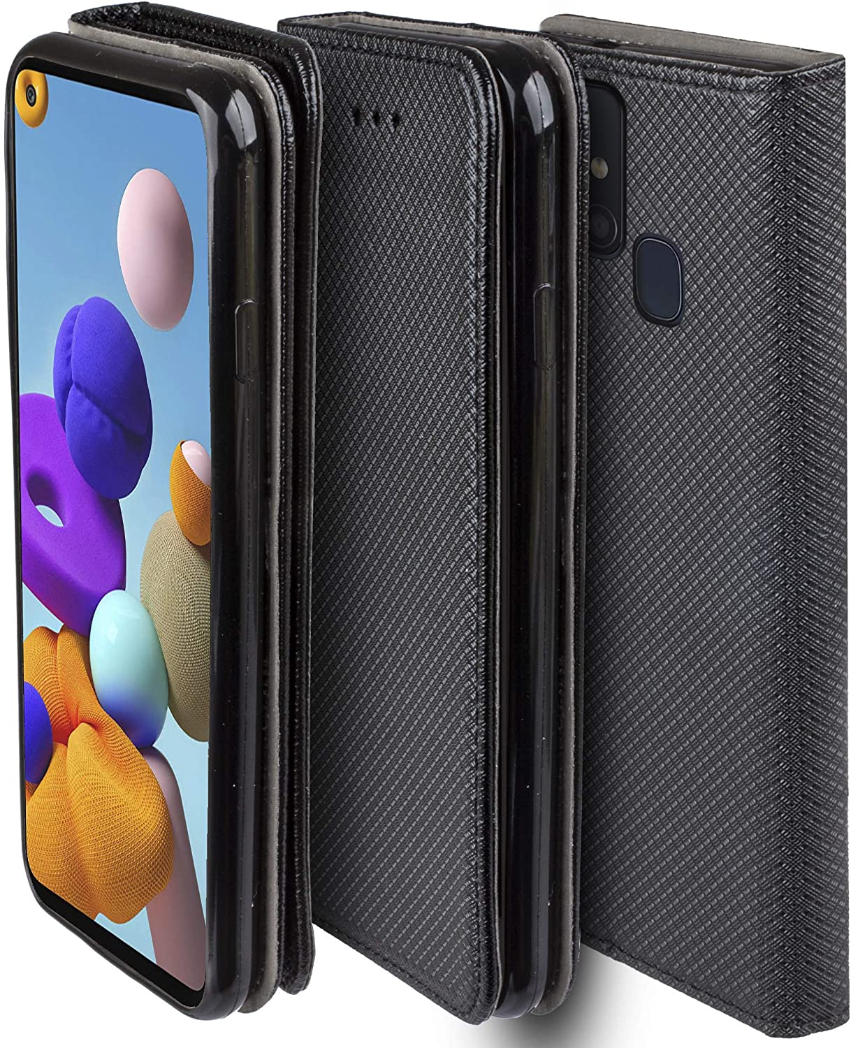 Funda tipo folleto Smart Magnet para Samsung Galaxy A21s 