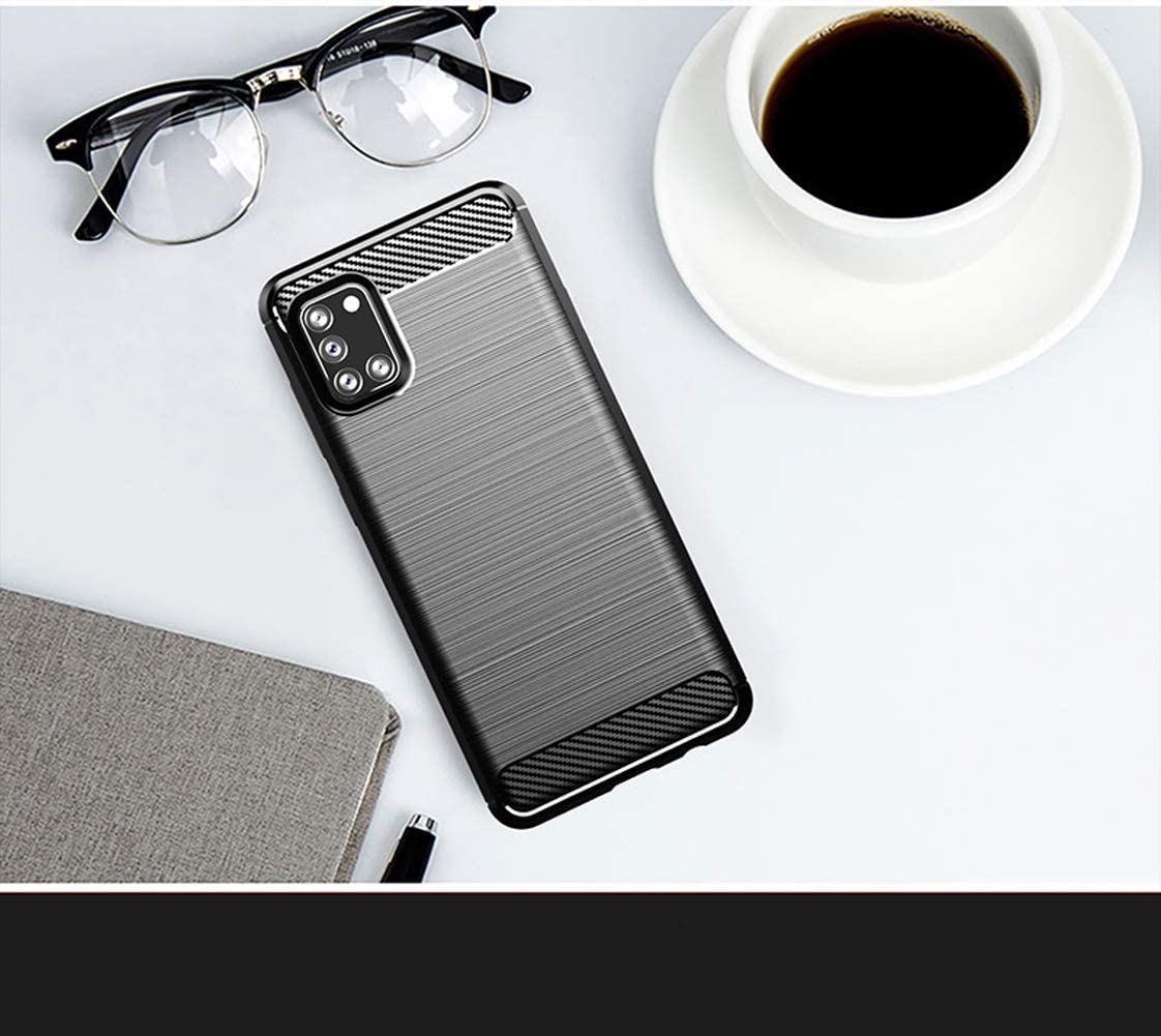 COVER CARBON LOOK per SAMSUNG GALAXY A31