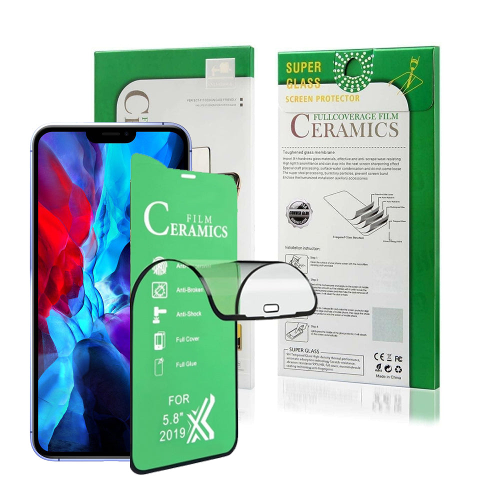 Protector de pantalla de cristal CERÁMICO para APPLE IPHONE 13 PRO - COBERTURA TOTAL