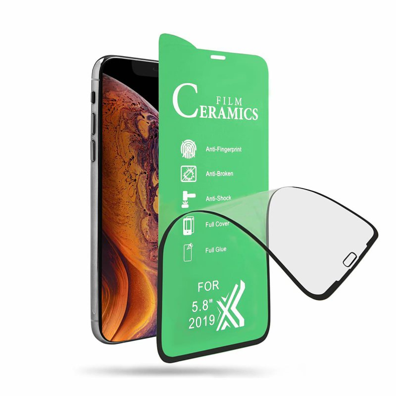 Protector de pantalla de cristal CERÁMICO para APPLE IPHONE X / XS / 11 PRO - COBERTURA TOTAL