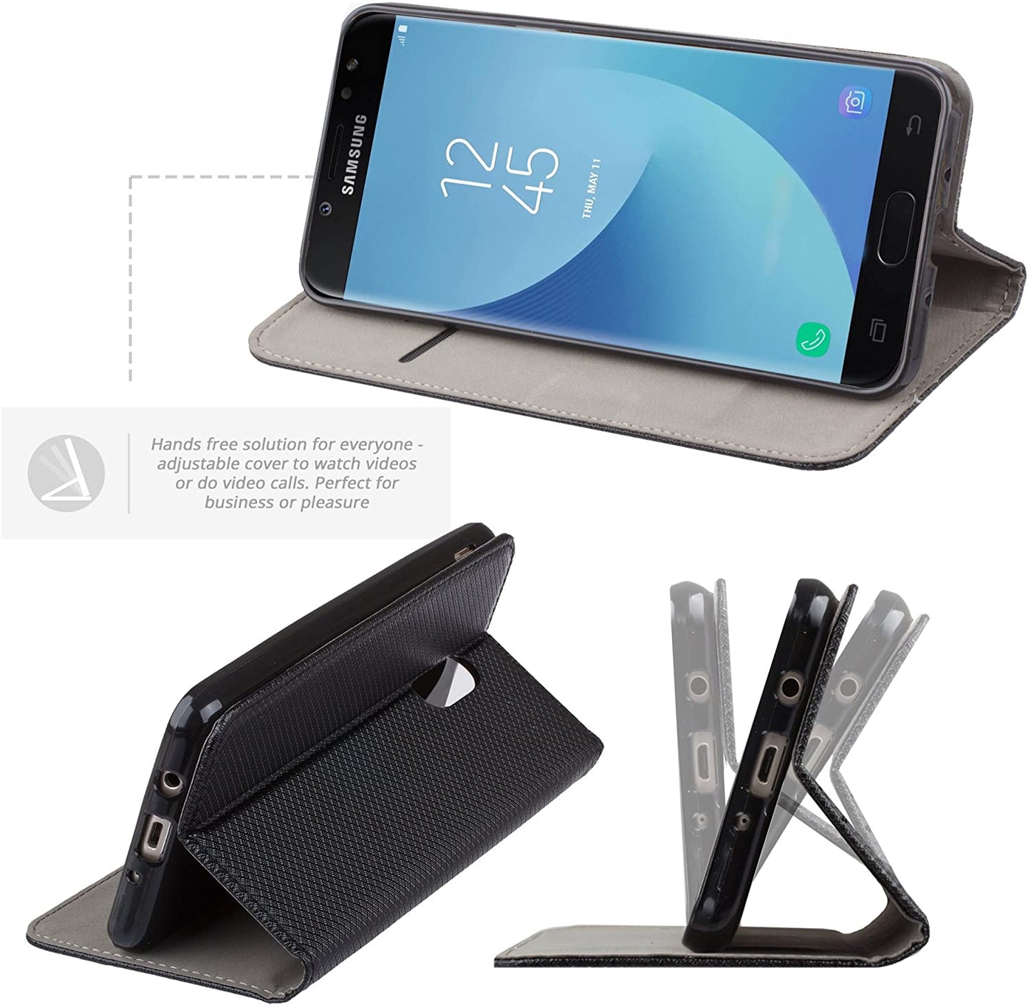 Smart Magnet booklet cover for Samsung Galaxy GRAND PRIME G530 