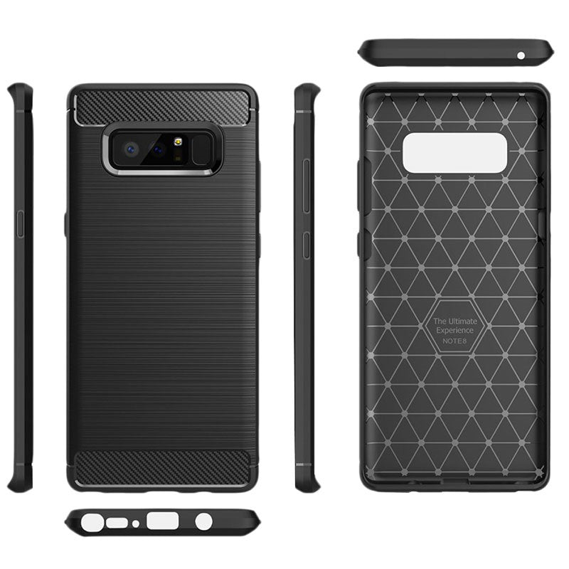 COVER CARBON LOOK per SAMSUNG GALAXY NOTE 8