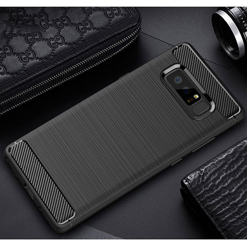 COVER CARBON LOOK per SAMSUNG GALAXY NOTE 8