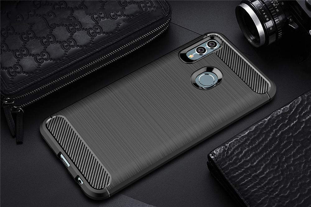 COVER CARBON LOOK per HUAWEI PSMART 2019