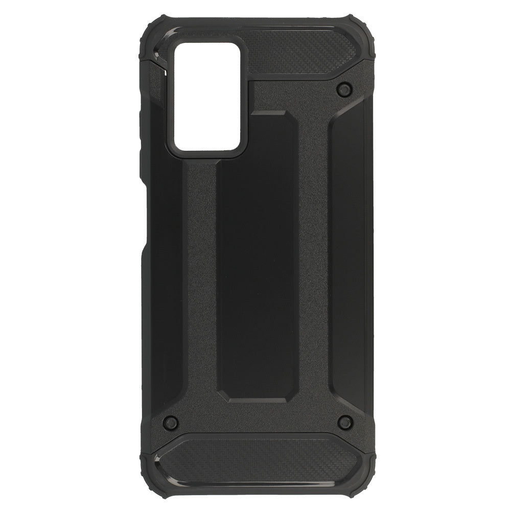 COVER ARMORED PER XIAOMI REDMI 10 - ROBUSTA ARMATURA COLORE NERO