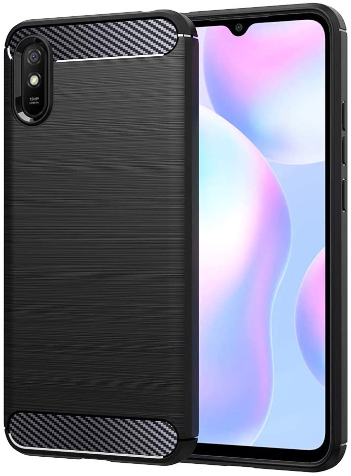 CARCASA LOOK CARBONO para XIAOMI REDMI 9A / 9AT