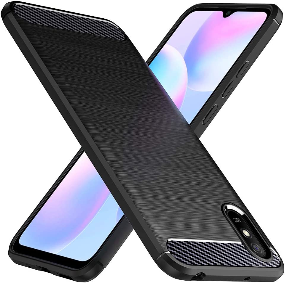 COVER CARBON LOOK per XIAOMI REDMI 9A / 9AT