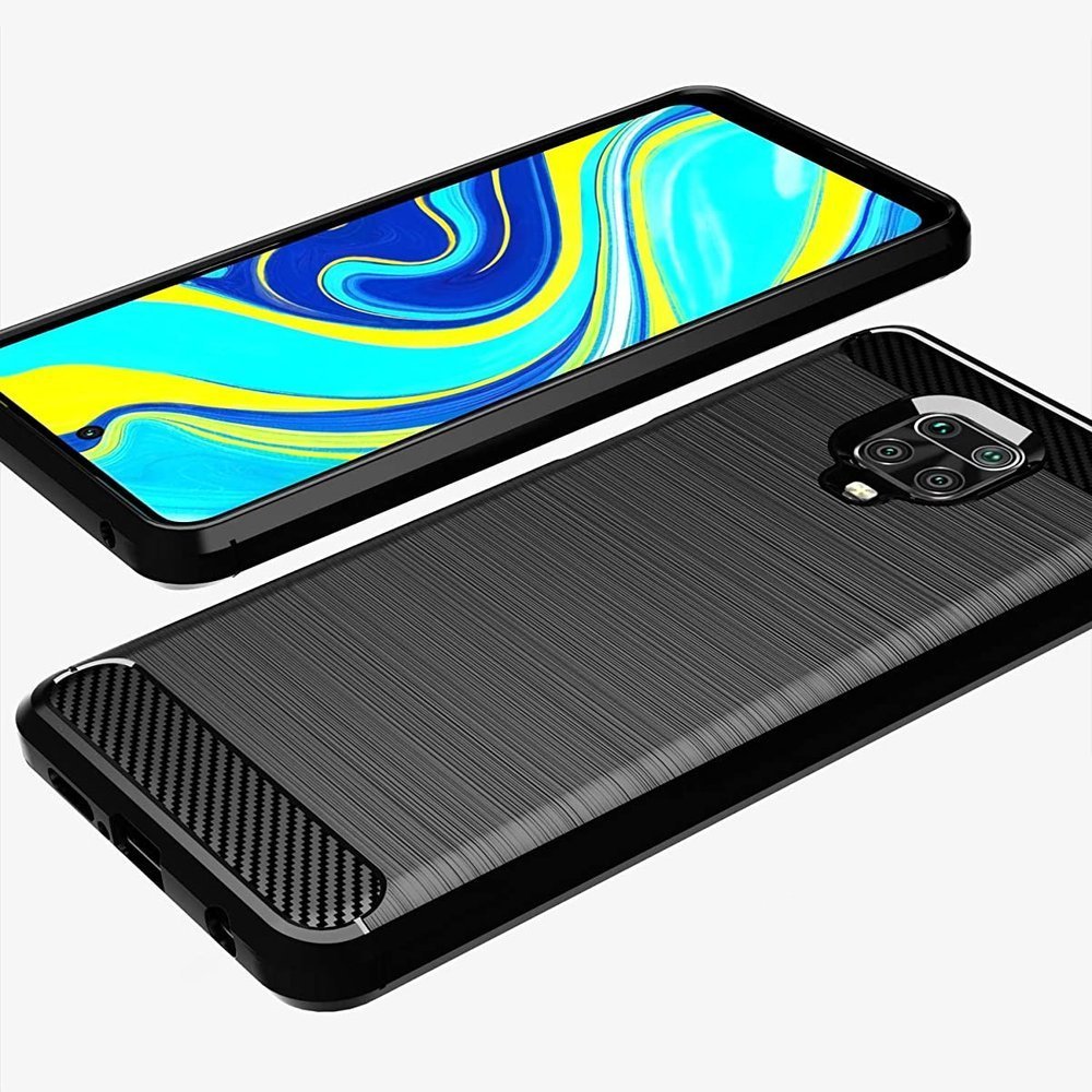 CARBON LOOK COVER for XIAOMI REDMI NOTE 9 PRO