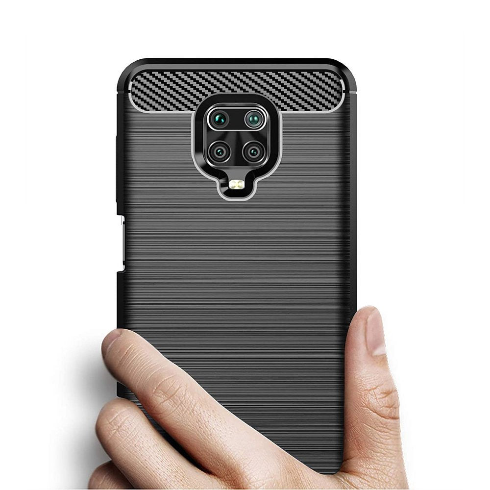 CARBON LOOK COVER for XIAOMI REDMI NOTE 9 PRO