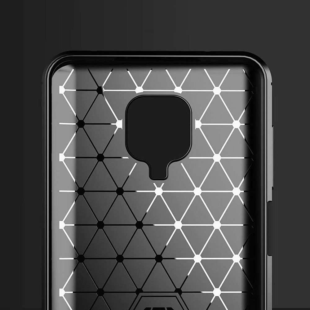 COVER CARBON LOOK per XIAOMI REDMI NOTE 9 PRO / 9S / 9 PRO MAX