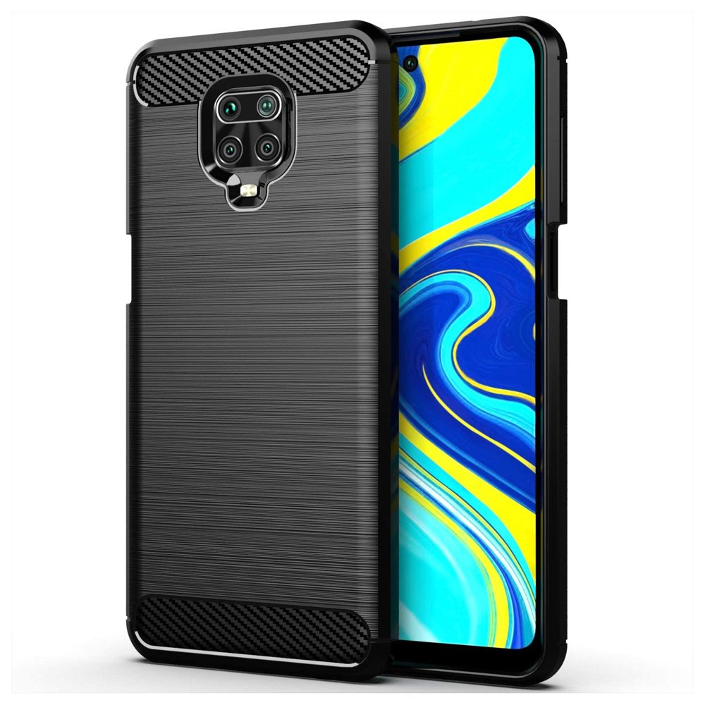 CARCASA LOOK CARBONO para XIAOMI REDMI NOTE 9 PRO / 9S / 9 PRO MAX