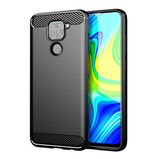 CARBON LOOK COVER for XIAOMI REDMI NOTE 9