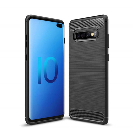 CARBON LOOK COVER for SAMSUNG GALAXY S10+